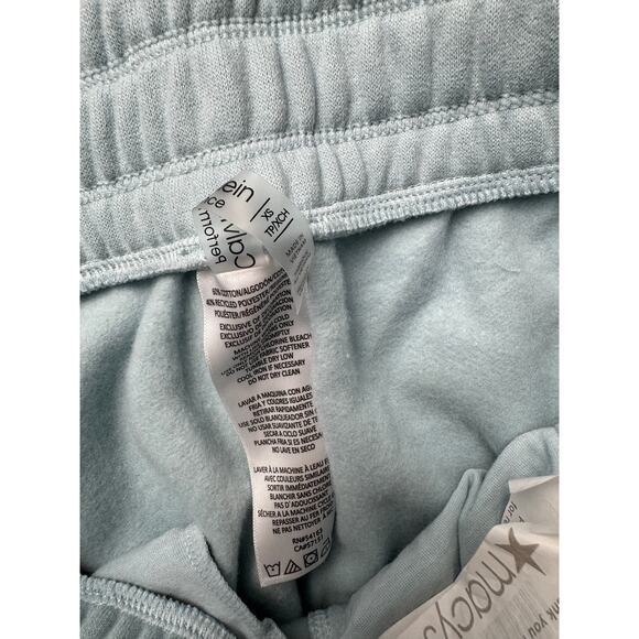 Calvin Klein Women's Fleece Logo Stripe Joggers NWOT SEA LEVEL SIZE XS - Picture 7 of 9